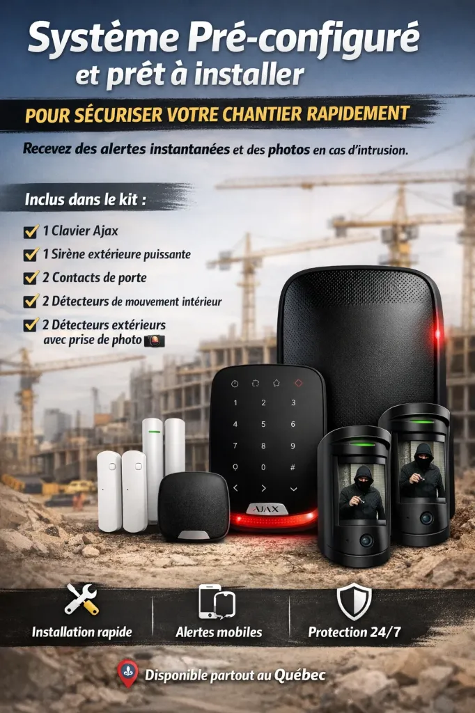 Ensemble de protection intrusion (Chantier)